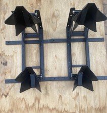 Motorbike Stand. The Bump Stop In black. Made In England. Sold as a pair.
