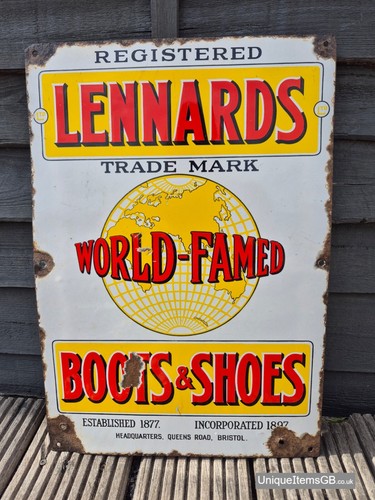 1940s lennards boots - 1940s, enamel