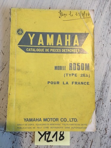 Yamaha rd50m 2e1 france - yamaha,