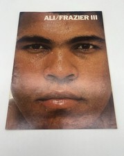 Muhammad Ali Vs Joe Frazier III 3 Thrilla In Manila Boxing Program 