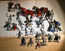 Plastic Medieval Knights Toy