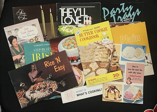 10pc vintage mid century - 10pc,