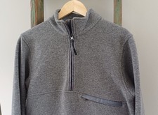 Musto Mens Quarter Zip Jumper Size Medium Grey