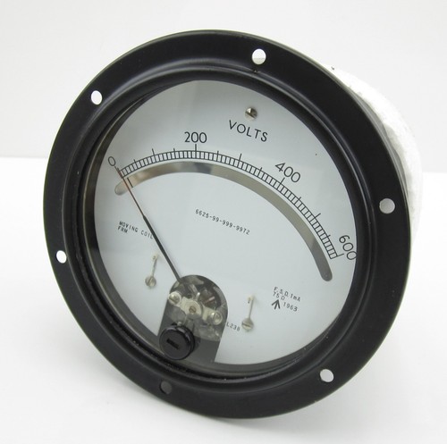 Voltmeter gauge instrument - voltmeter,