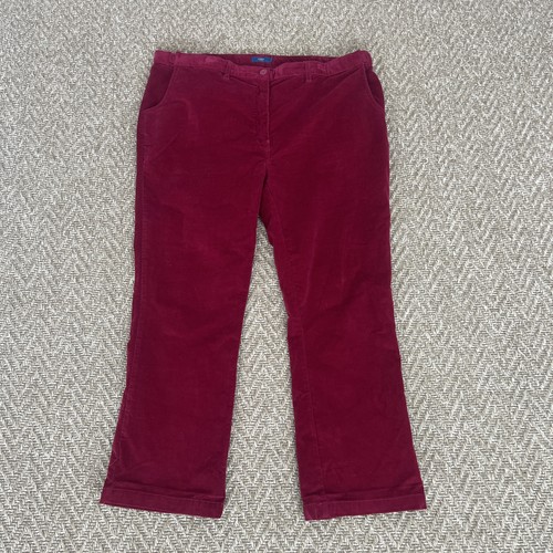Ladies cotton traders deep red - cotton,