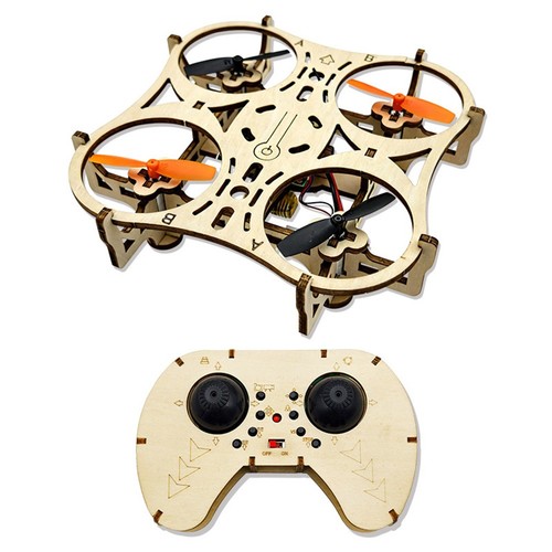 Wooden quadcopter kit for - wooden,