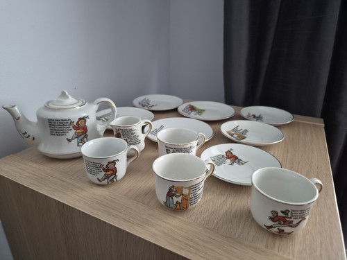 Vintage nursery rhyme - rhyme, tea
