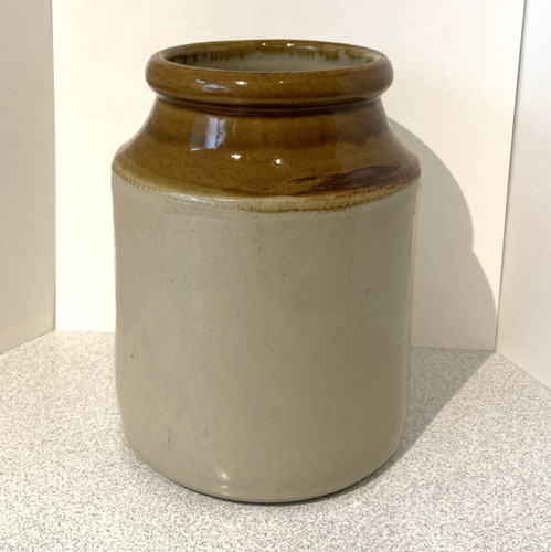 20cm vintage salt - 20cm, glazed
