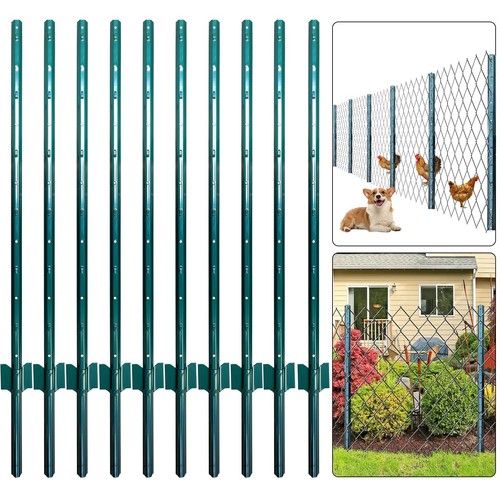 Pcs fence posts - 10,