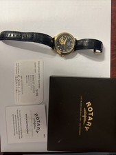 Rotary Jura Les Originales GS90504/19 Gold 21 Jewel Elegant Watch