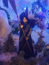 Witches Of Pendle Witch Agnes 45cm Standing Doll in Blue NEW COLLECTION FOR SALE