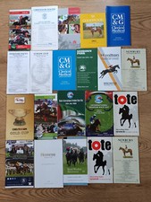 Horse racing racecards 1962 - racecards,