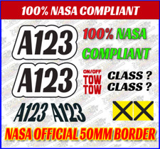 Autograss Numbers DOOR ROOF