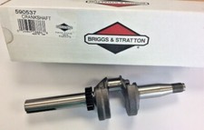 GENUINE BRIGGS & STRATTON CRANKSHAFT 590537 - new Briggs crankshaft