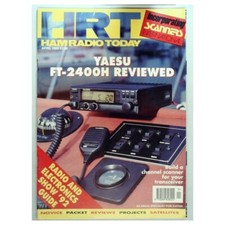 Ham Radio Today Magazine April 1992 mbox565 Yaesu FT-2400H Reviewed