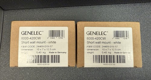 Genelec white speaker - white,