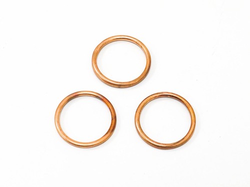 Exhaust copper gaskets - copper, for