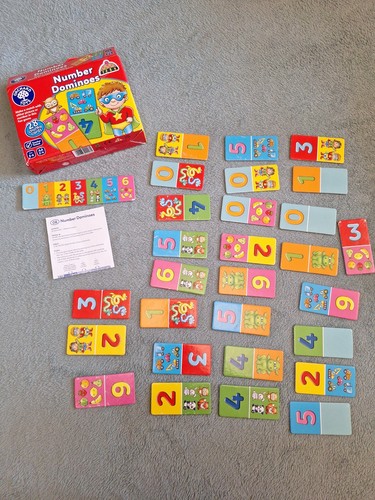 Orchard toys number dominoes - number,