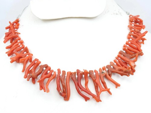 Natural red italian coral - natural,