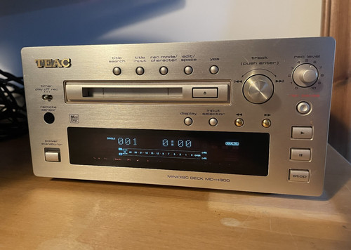 Teac h300 mini disc player - md-h300,