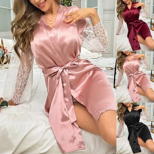 Sexy women silk satin - women,