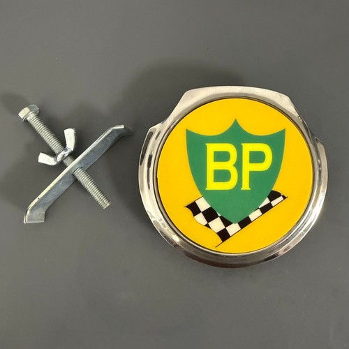 Check flag car grille - bp,
