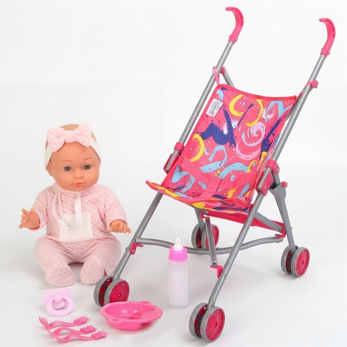 Baby doll with - baby, foldable