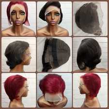 HUMAN HAIR LACE BOB – 8”