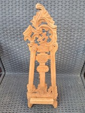 Vintage  Artist Easel - Ornate Carved Wooden Display stand