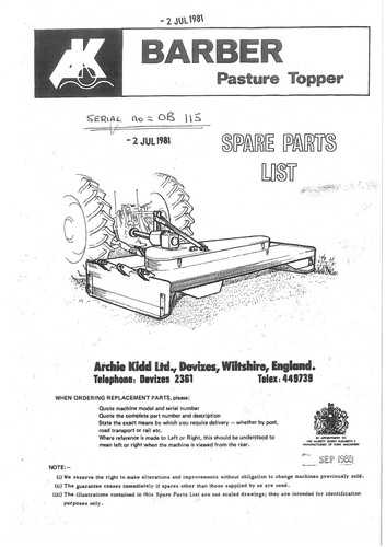 Kidd barber pasture topper - kidd,