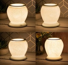 Aroma lamp white ceramic - aroma,