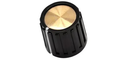 Boss gold knob for compact - knob, s