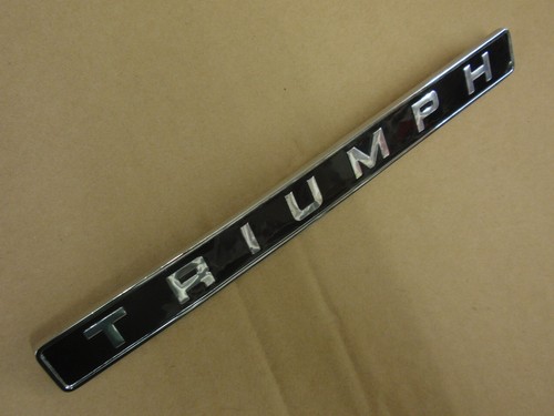Triumph stag badge plinth - triumph, +