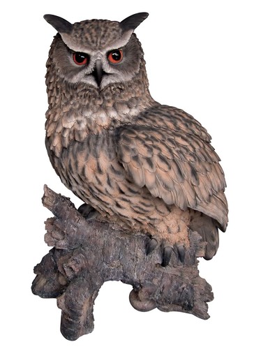 Eagle owl lifelike garden - owl,