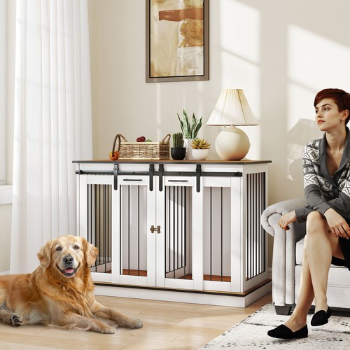 Pawhut dog crate furniture for - furniture,