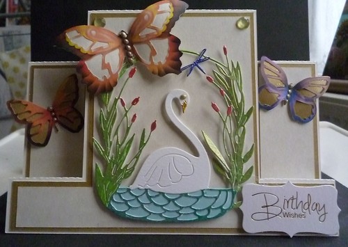 Swan and butterfly centre - swan,