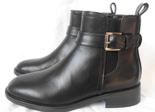 TU Faux Leather Ankle Boots