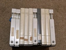 10 x Scotch Agfa 3M 5 inch reel to reel tape with plastic Storage Cases. 