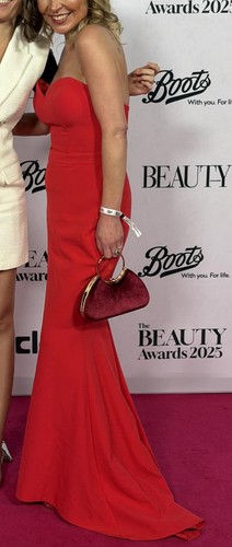 Pia michi red gown - gown, 10