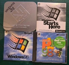 Microsoft Windows 98 Installation disc collection