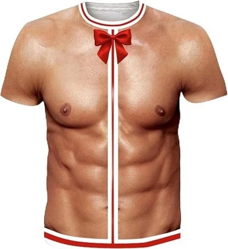 Funny muscle shirt - 3d,