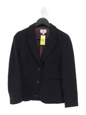 Ines De La Fressange Women's Blazer S Blue 100% Other Overcoat