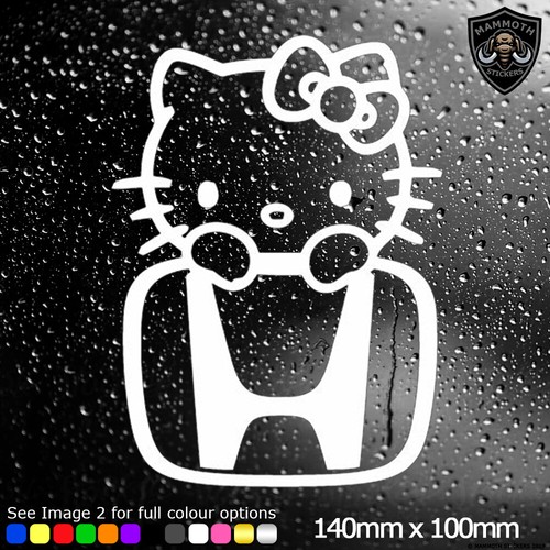 Hello kitty honda car bike - honda,