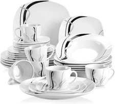 30Pc Complete Dinner Set Lines