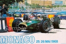 VINTAGE 1968 MONACO GRAND PRIX