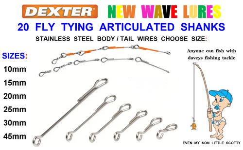 Fly tying articulated body - articulated,