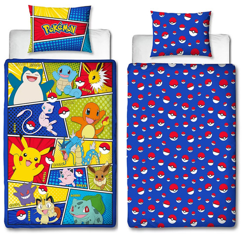 Pokemon single duvet - pokemon,