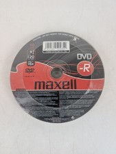 Maxell® DVD-R DVDR 16x Speed 4.7 GB 120 Min Video 10 Pieces     #C5