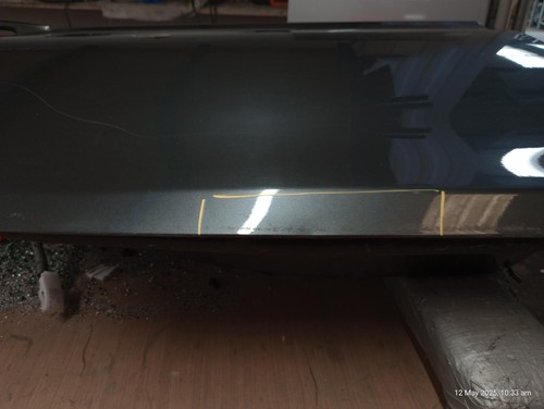 Rear door bmw series - 3, grey