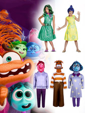 Inside Out 2 All Characters Costume Mask: Unisex Adult Kid Cosplay Fancy Outfits